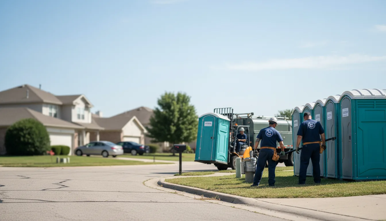 Porta Potty Rental in Foss, OK near me